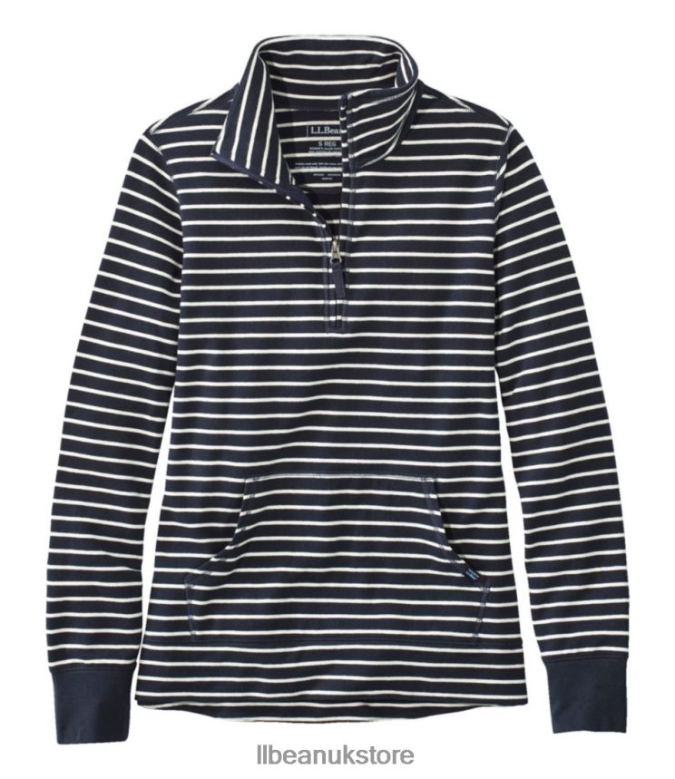Clothing L.L.Bean Ultrasoft Sweats Classic Navy/Cream Women 0VRR66390