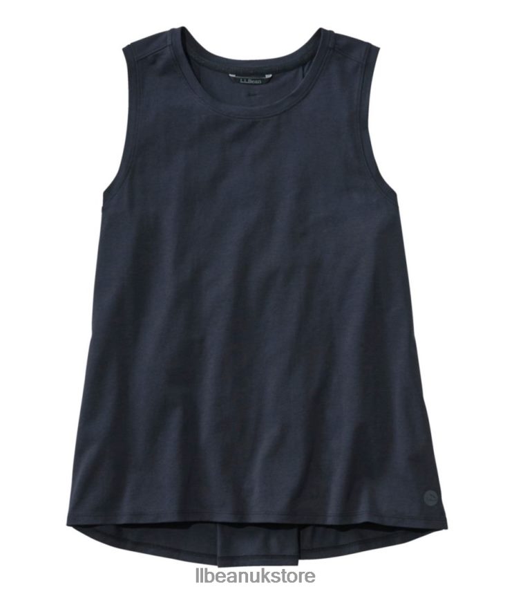 Clothing L.L.Bean Beyond Soft Tank Midnight Black Women 0VRR666501