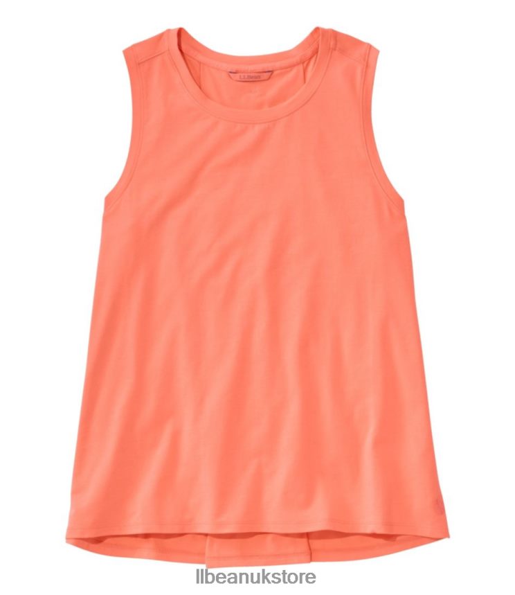 Clothing L.L.Bean Beyond Soft Tank Wild Salmon Women 0VRR66242