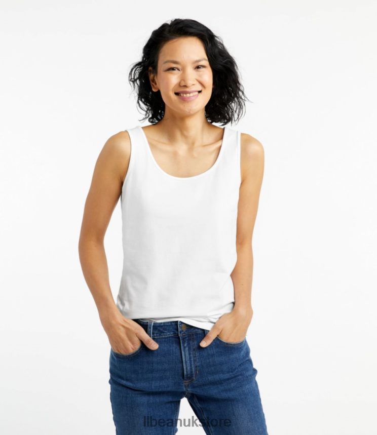 Clothing L.L.Bean Layering Tank Black Women 0VRR665652