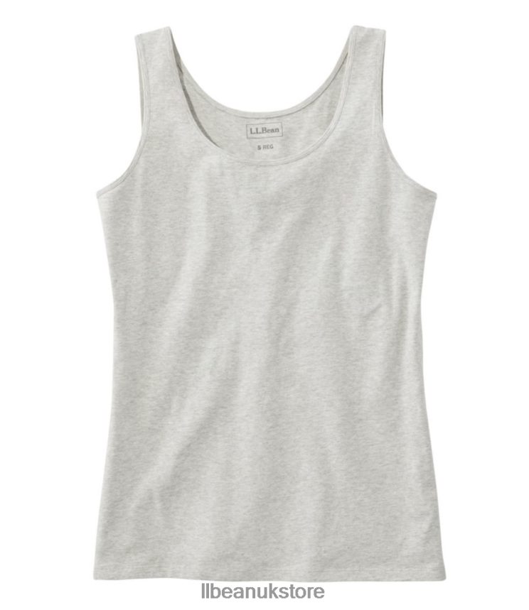 Clothing L.L.Bean Layering Tank Gray Heather Women 0VRR664575