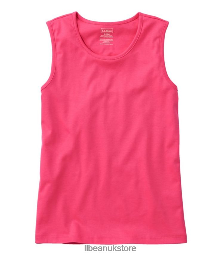 Clothing L.L.Bean Pima Cotton Tee Azalea Women 0VRR665662
