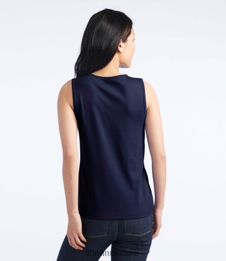 Clothing L.L.Bean Pima Cotton Tee Lake Women 0VRR664585