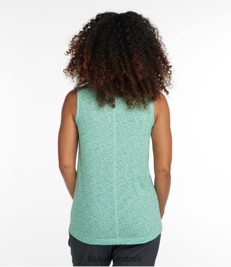 Clothing L.L.Bean Streamside Tank Nautical Navy Geo Women 0VRR66285