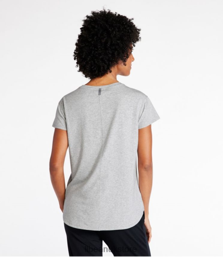 Clothing L.L.Bean Beyond Soft Crewneck Tee Marine Blue Women 0VRR663495