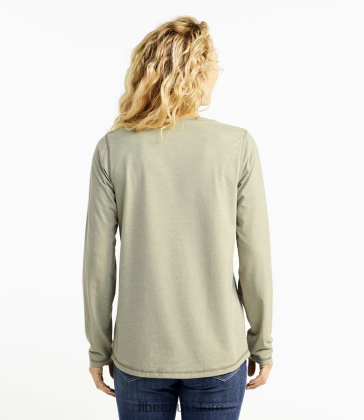 Clothing L.L.Bean Insect Shield Field Tee Washed Orchid Women 0VRR661222