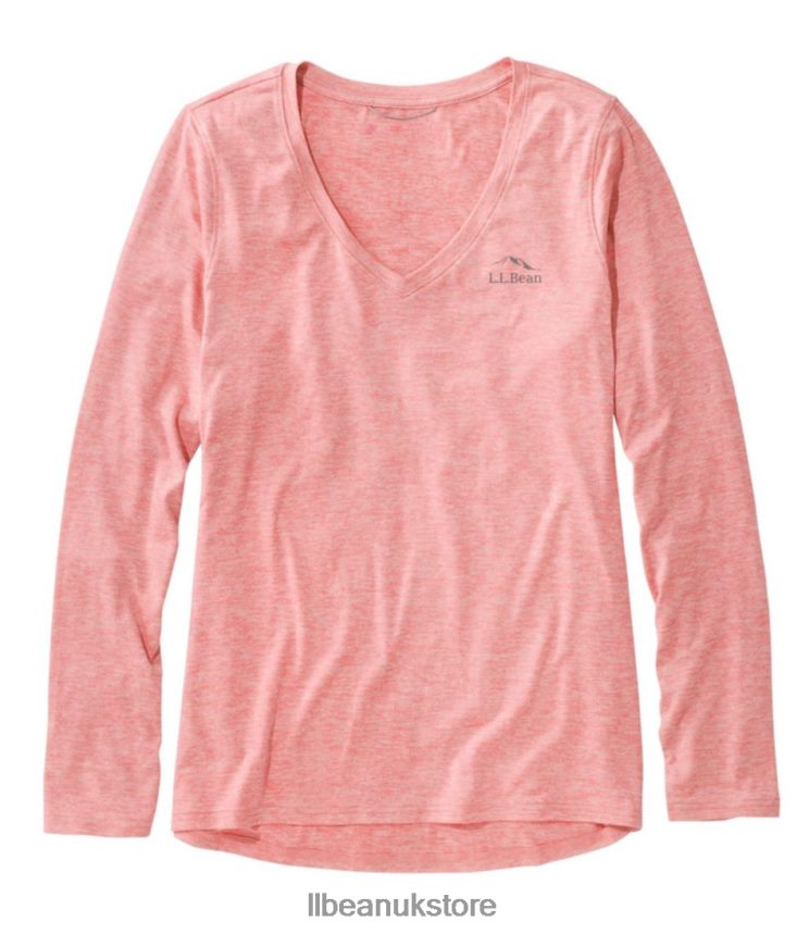Clothing L.L.Bean Insect Shield Pro Knit Crew Field Rose Heather Women 0VRR664922