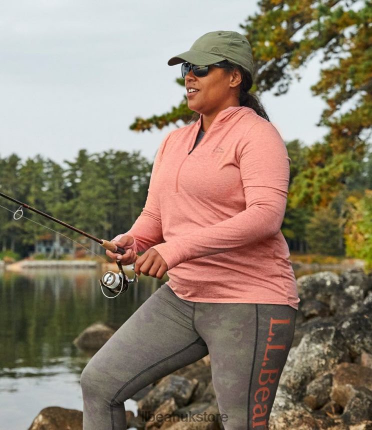 Clothing L.L.Bean Insect Shield Pro Knit Hoodie Silver Birch Women 0VRR664826