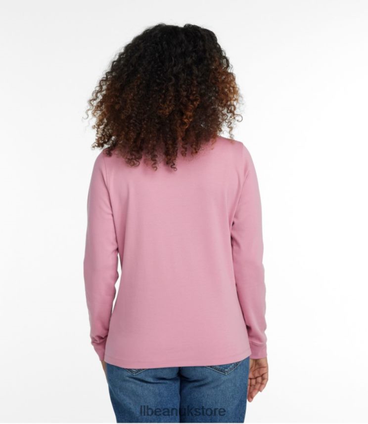 Clothing L.L.Bean Interlock Mock-Turtleneck Sea Pine Women 0VRR663303