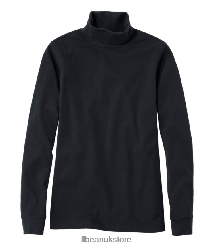 Clothing L.L.Bean Interlock Turtleneck Black Women 0VRR663000