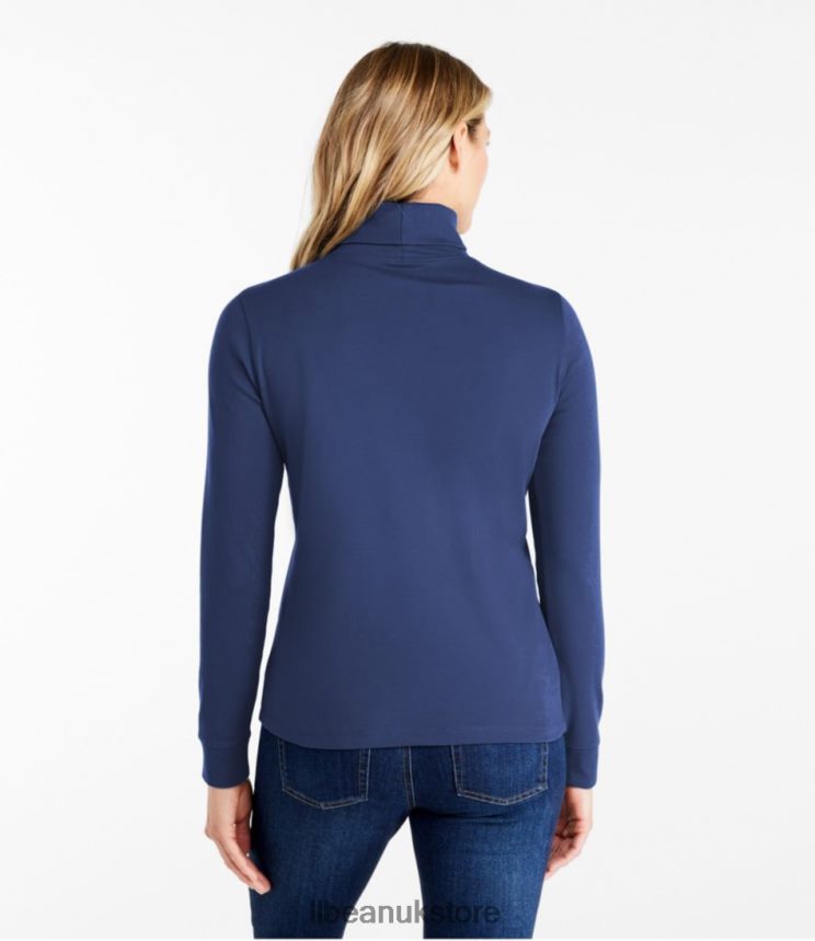 Clothing L.L.Bean Interlock Turtleneck Black Women 0VRR663000