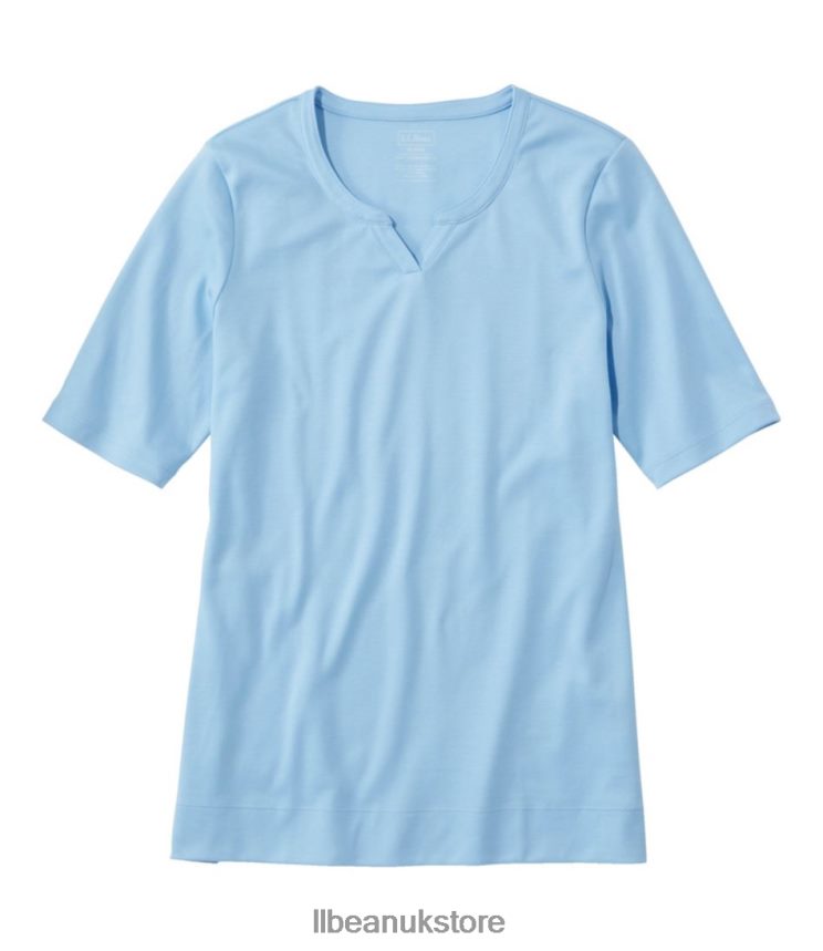 Clothing L.L.Bean Pima Cotton Tee Lake Women 0VRR663007
