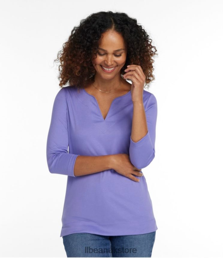 Clothing L.L.Bean Pima Cotton Tunic Azalea Women 0VRR666400