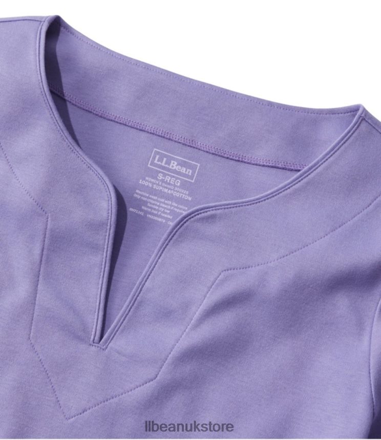 Clothing L.L.Bean Pima Cotton Tunic Lake Women 0VRR665656