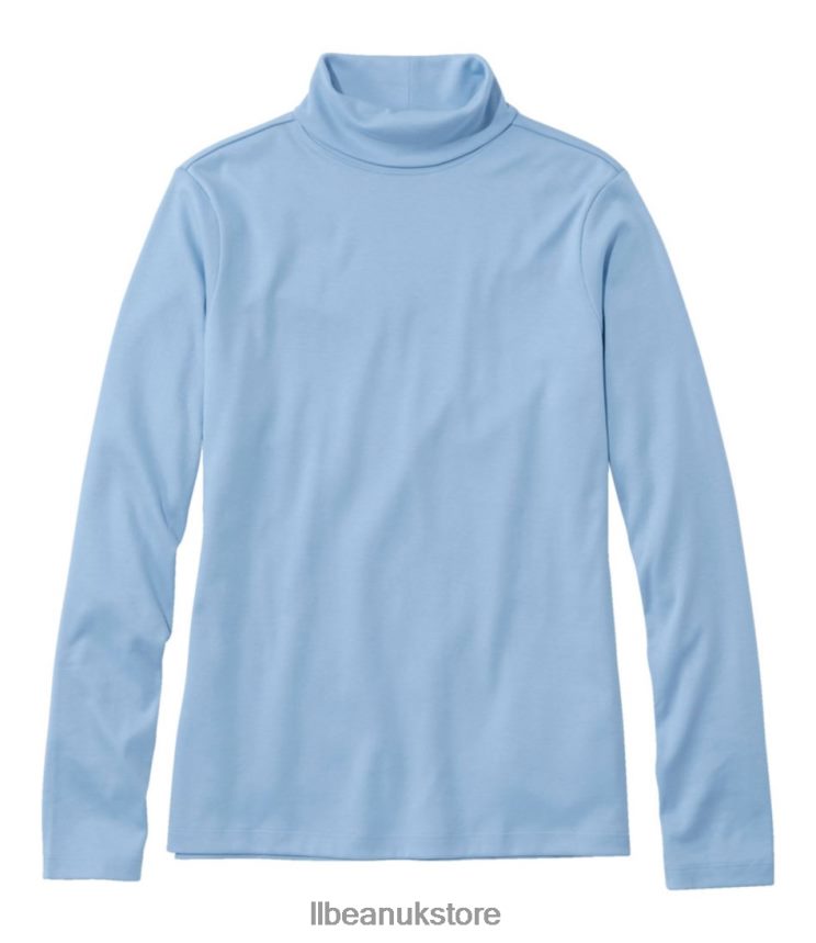 Clothing L.L.Bean Pima Cotton Turtleneck Lake Women 0VRR665681