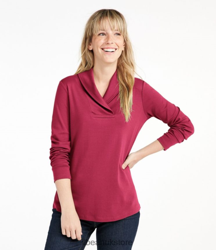 Clothing L.L.Bean Pullover Deep Turquoise Women 0VRR666902
