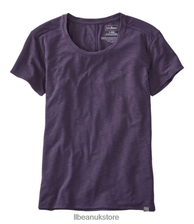 Clothing L.L.Bean Streamside Tee Darkest Purple Women 0VRR665816