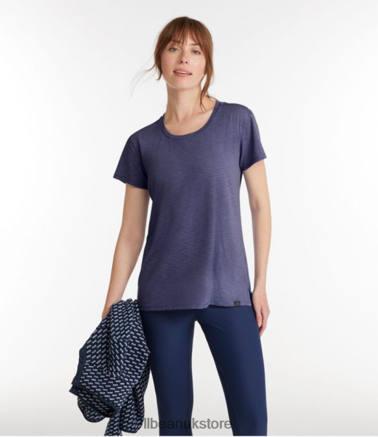 Clothing L.L.Bean Streamside Tee Larkspur Women 0VRR666523