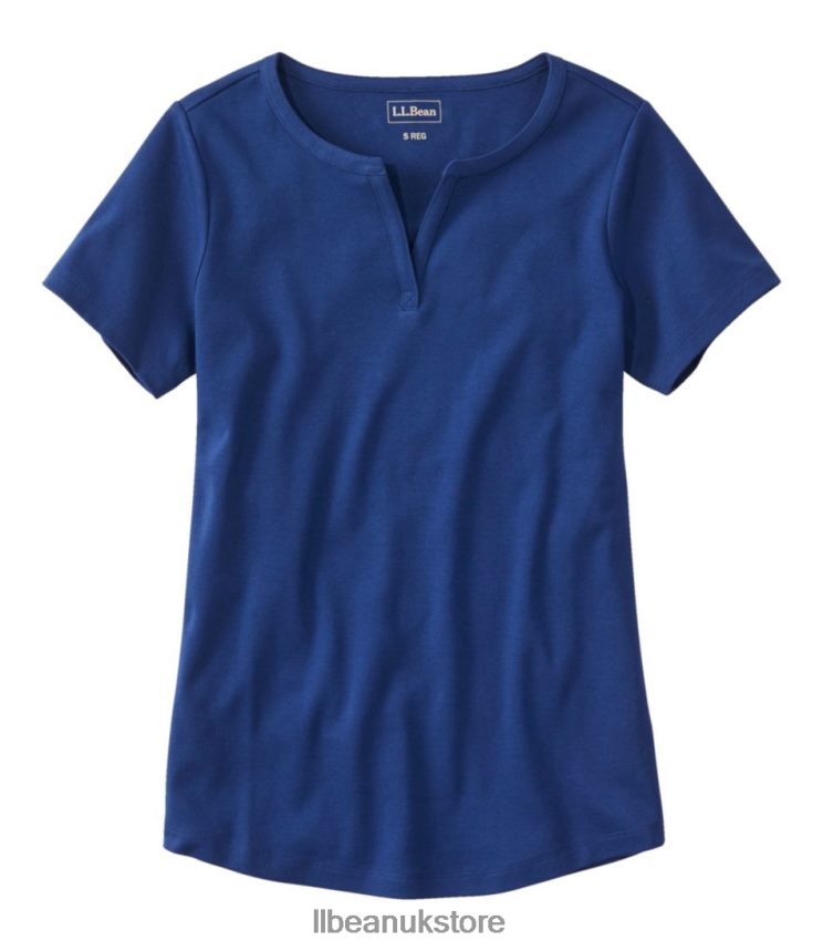 Clothing L.L.Bean Tee Alpine Blue Women 0VRR6669