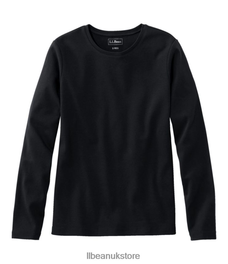 Clothing L.L.Bean Tee Black Women 0VRR666867