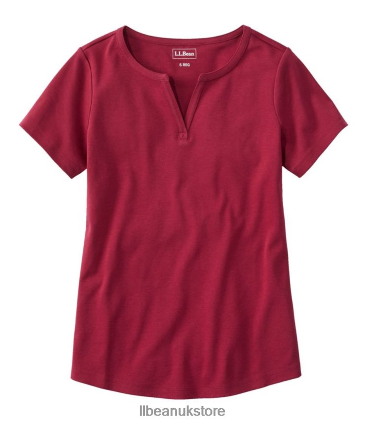 Clothing L.L.Bean Tee Dark Cranberry Women 0VRR662994