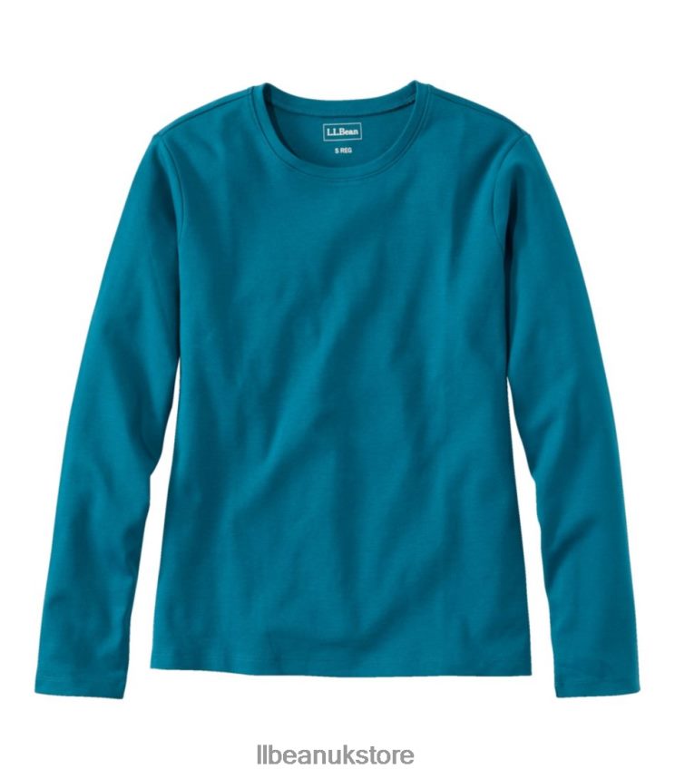 Clothing L.L.Bean Tee Deep Turquoise Women 0VRR666394