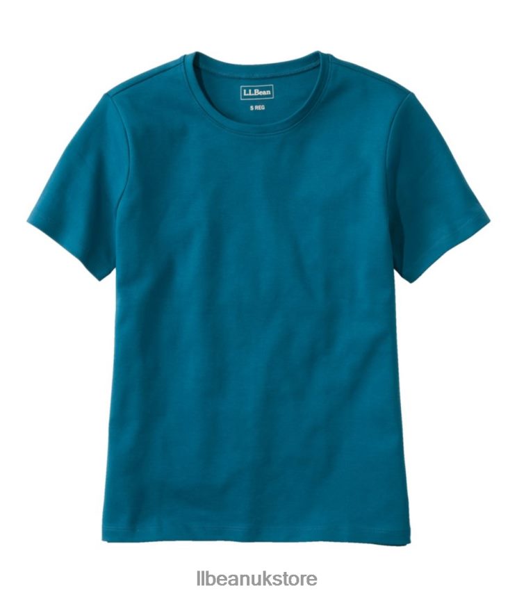 Clothing L.L.Bean Tee Deep Turquoise Women 0VRR666417