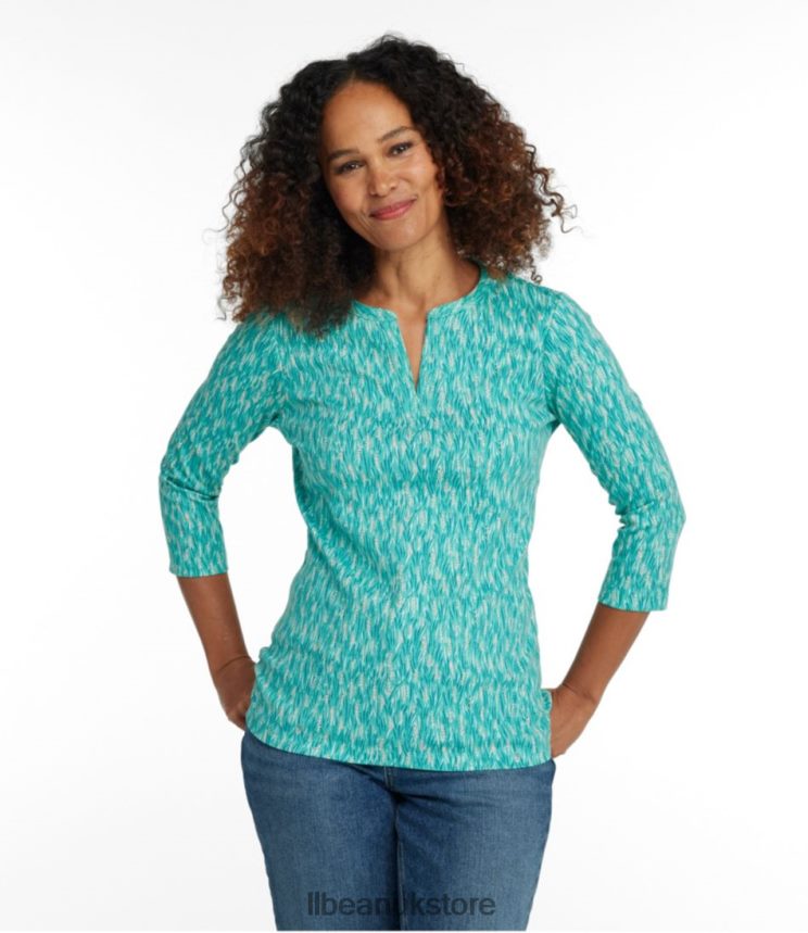 Clothing L.L.Bean Tee Gold Confetti Dot Women 0VRR664640