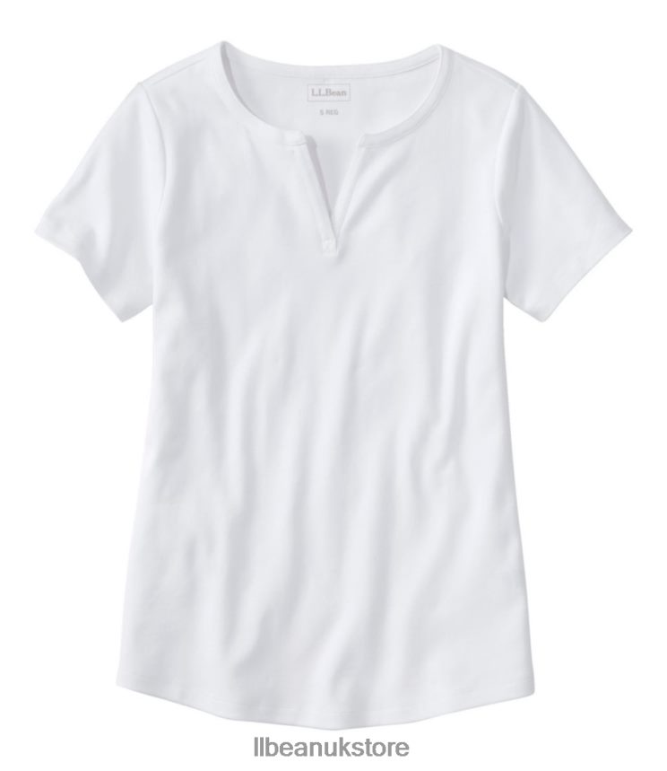 Clothing L.L.Bean Tee White Women 0VRR666905