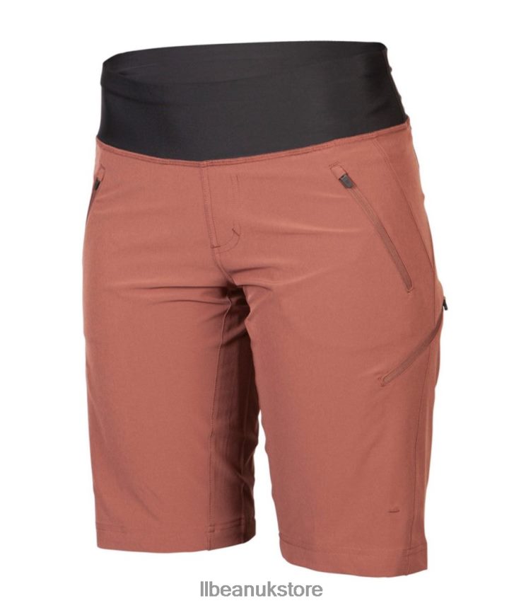 Clothing L.L.Bean Zoic Navaeh Knit Waist MTB Short With Liner Rosewood Women 0VRR665042