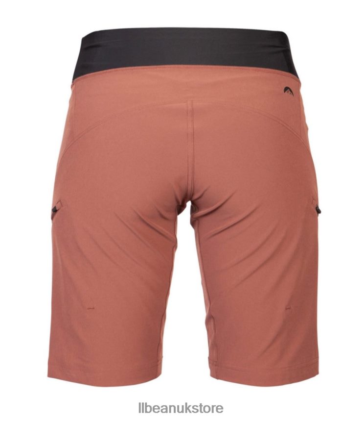 Clothing L.L.Bean Zoic Navaeh Knit Waist MTB Short With Liner Rosewood Women 0VRR665042