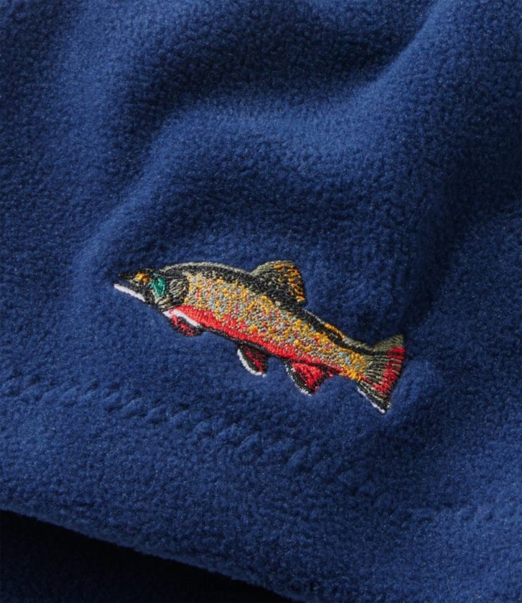 Fishing L.L.Bean Maine Inland Fisheries and Wildlife Beanie Navy Women 0VRR66813