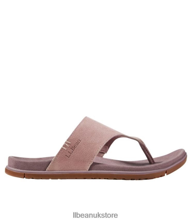 Footwear L.L.Bean Go-Anywhere Flip-Flops Tawny Rose Women 0VRR665190