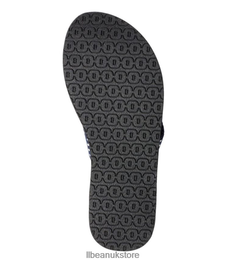 Footwear L.L.Bean Maine Isle Flip-Flops Mineral Red Gingham Women 0VRR66981