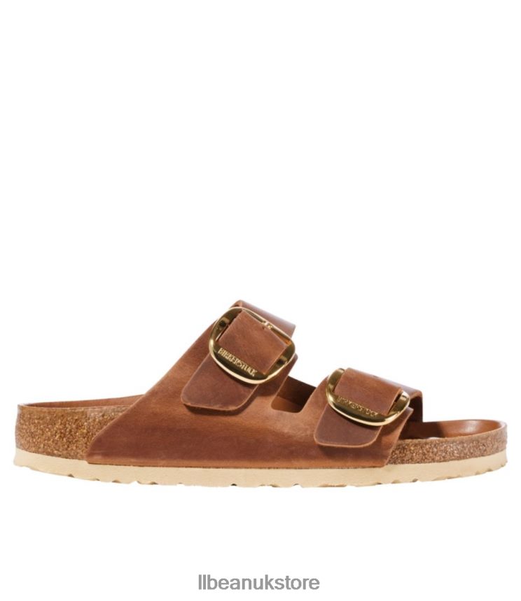 Footwear L.L.Bean Birkenstock Big Buckle Arizona Sandals Cognac Women 0VRR661041