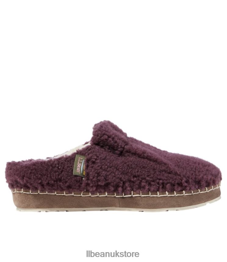 Footwear L.L.Bean Cozy Slipper Slides Dark Plum/Vintage Lavender Women 0VRR663750