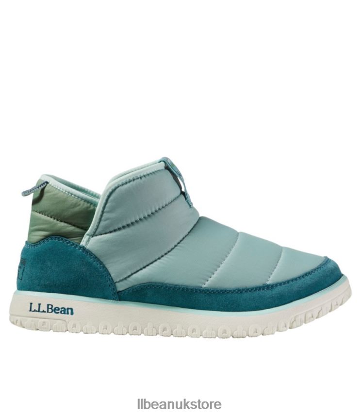 Footwear L.L.Bean Mountain Classic Quilted Booties Deep Turquoise/Ocean Teal Women 0VRR665189
