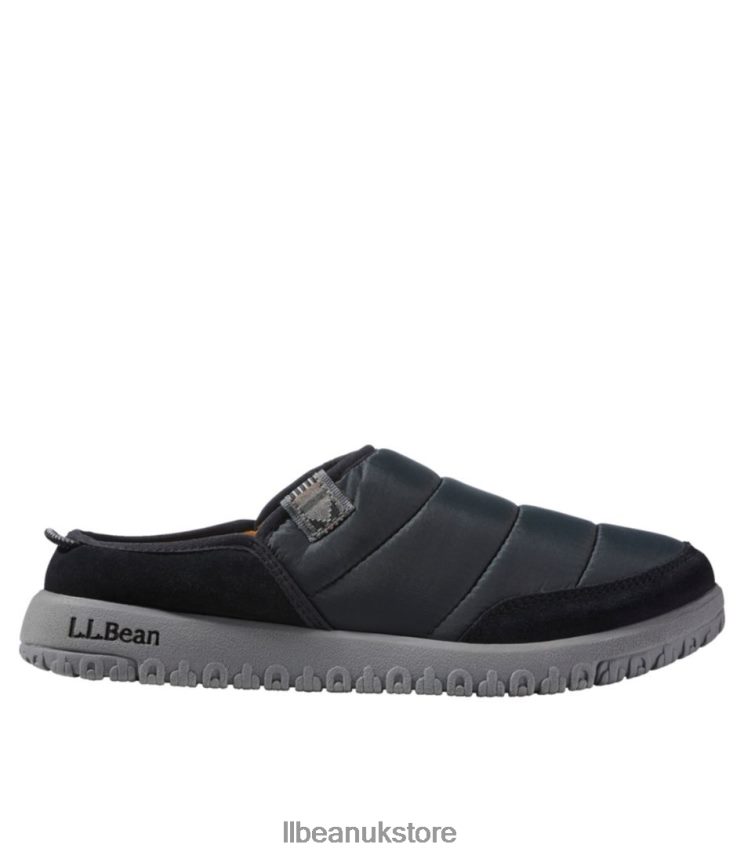 Footwear L.L.Bean Mountain Classic Quilted Slides Black/Iron Women 0VRR663770