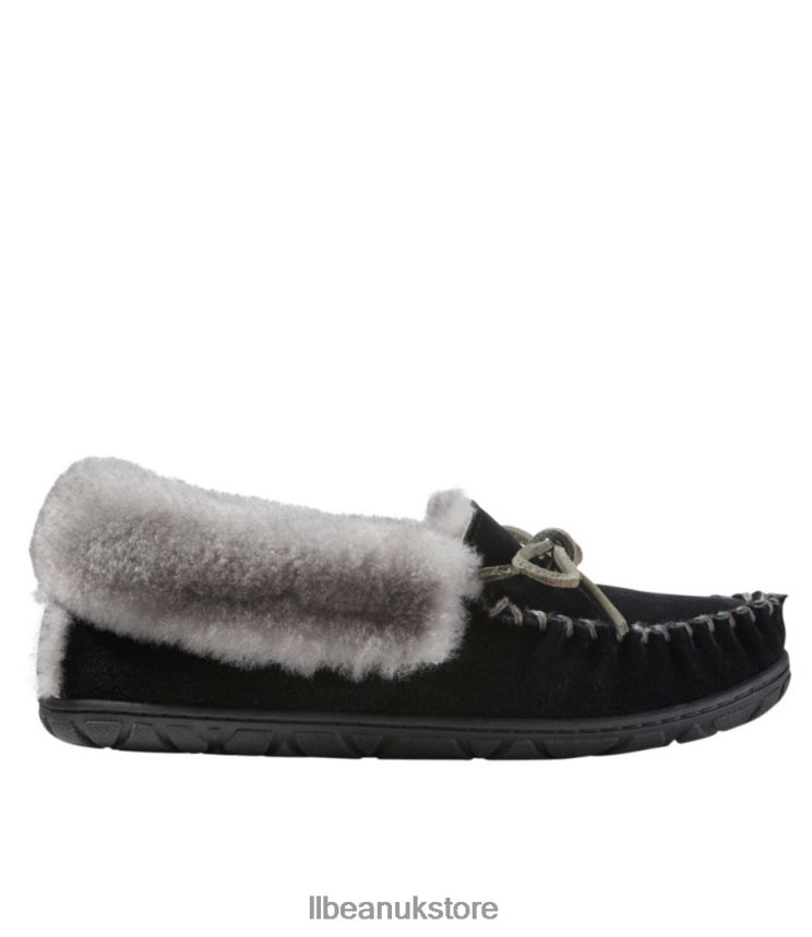 Footwear L.L.Bean Wicked Good Moccasins Black Women 0VRR667065