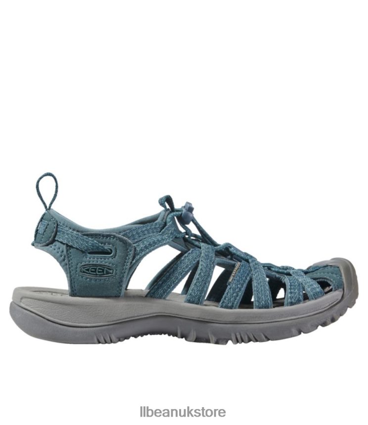 Footwear L.L.Bean Keen Whisper Sandals Smoke Blue Women 0VRR663791