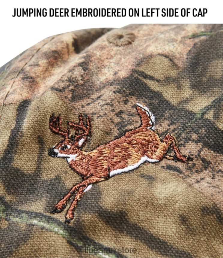 Outdoor Equipment L.L.Bean Maine Inland Fisheries and Wildlife Camouflage Baseball Hat Mossy Oak Break-Up Country Women 0VRR66803
