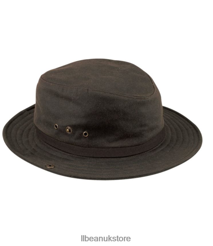 Outdoor Equipment L.L.Bean Waxed-Cotton Packer Hat Dark Khaki Women 0VRR66717