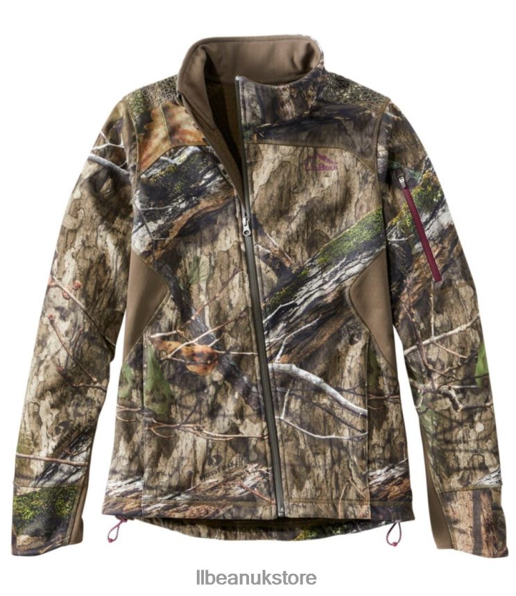 Outdoor Equipment L.L.Bean Ridge Runner Soft-Shell Jacket Mossy Oak Country DNA Women 0VRR66942