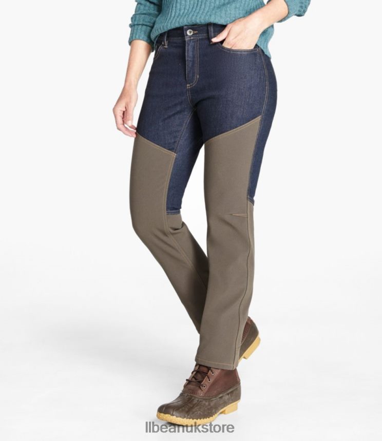 Outdoor Equipment L.L.Bean Stretch Briar Jeans Dark Indigo/Dark Ash Women 0VRR661913