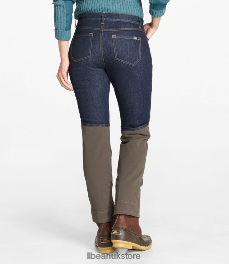 Outdoor Equipment L.L.Bean Stretch Briar Jeans Dark Indigo/Dark Ash Women 0VRR661913
