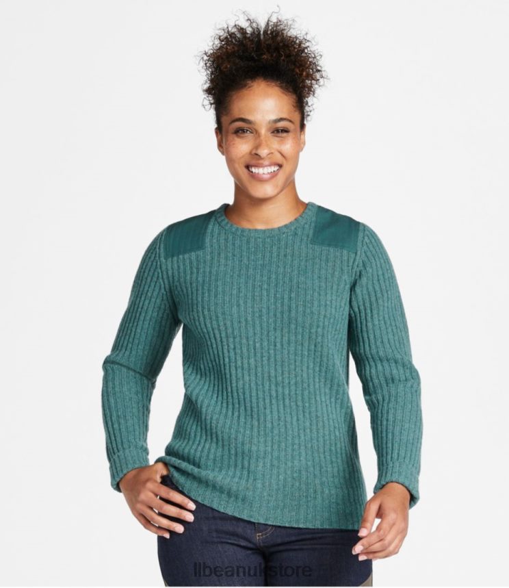 Outdoor Equipment L.L.Bean Commando Crewneck Sweater Black Women 0VRR665951