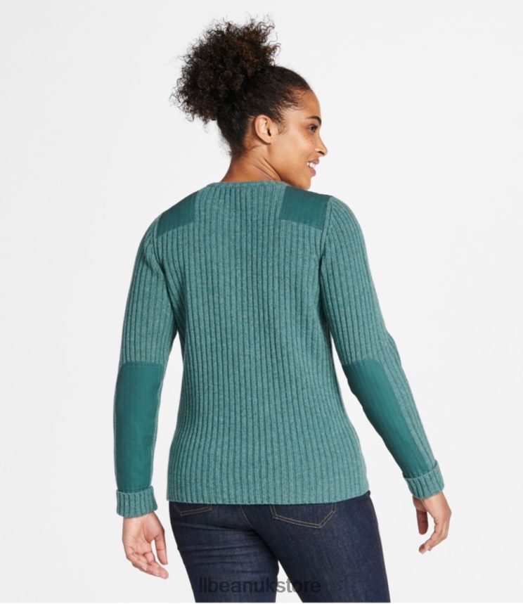 Outdoor Equipment L.L.Bean Commando Crewneck Sweater Black Women 0VRR665951
