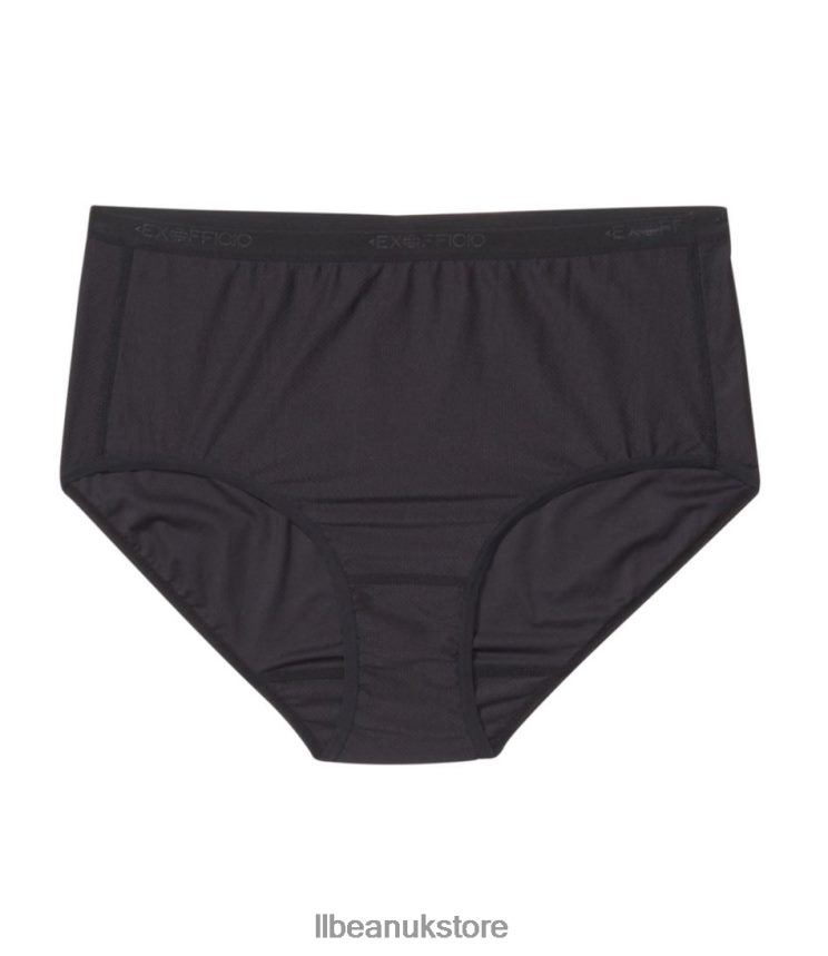 Outdoor Equipment L.L.Bean ExOfficio Underwear Give-N-Go Full-Cut Brief 2.0 Black Women 0VRR665319