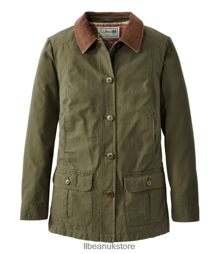Outerwear L.L.Bean Adirondack Barn Coat Loden Women 0VRR663597