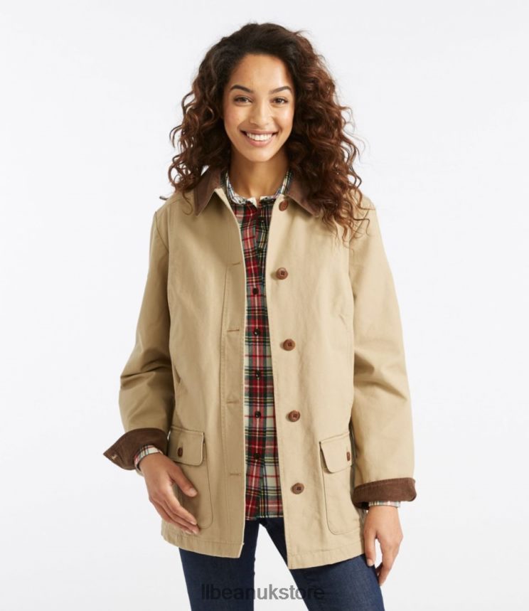 Outerwear L.L.Bean Adirondack Barn Coat Loden Women 0VRR663597